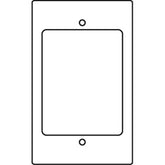 Legrand - Wiremold RFB119-RT RFB9 and RFB11 Series Communication Device Plate